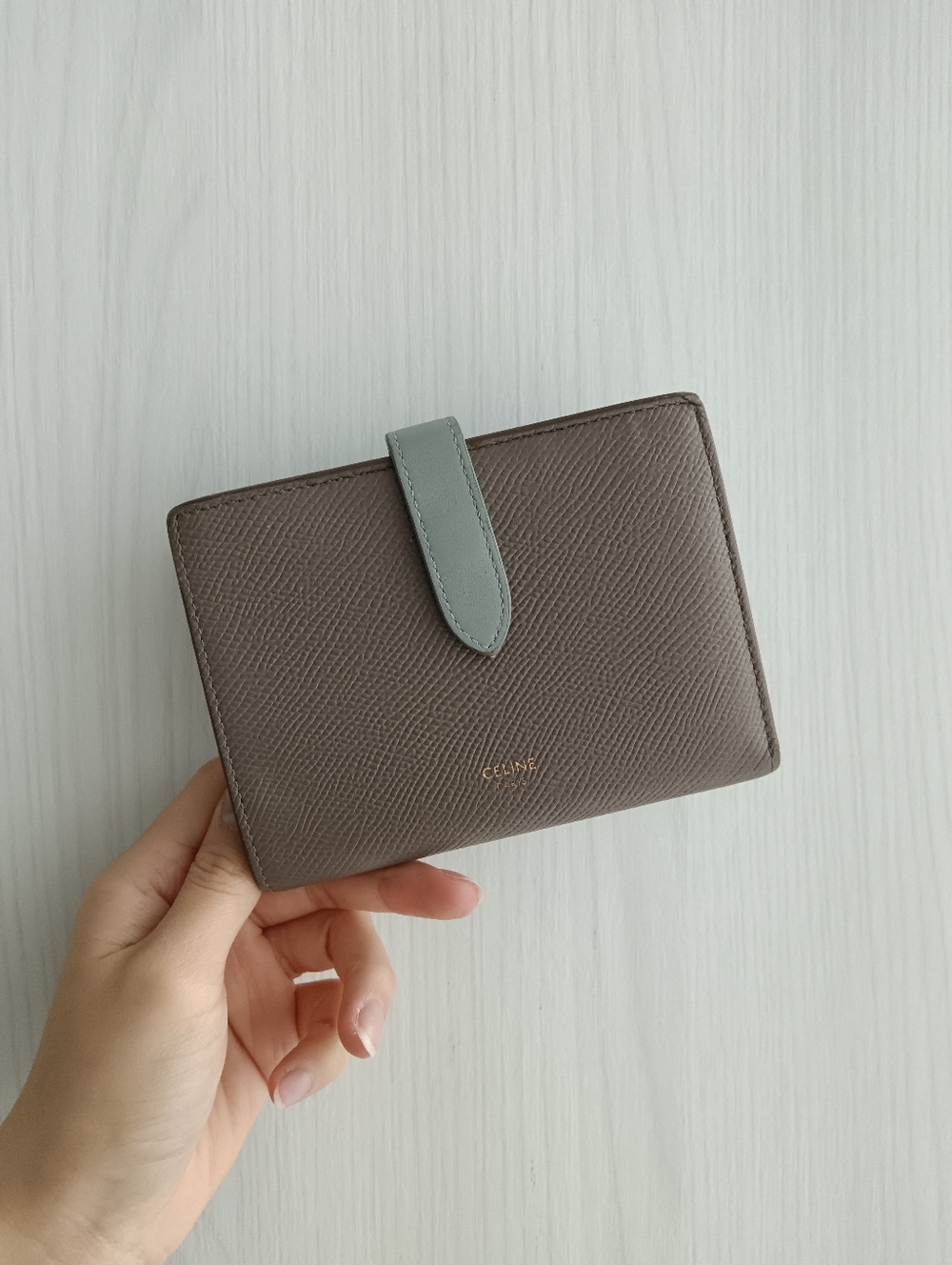 Celine Medium Strap Bifold Wallet
